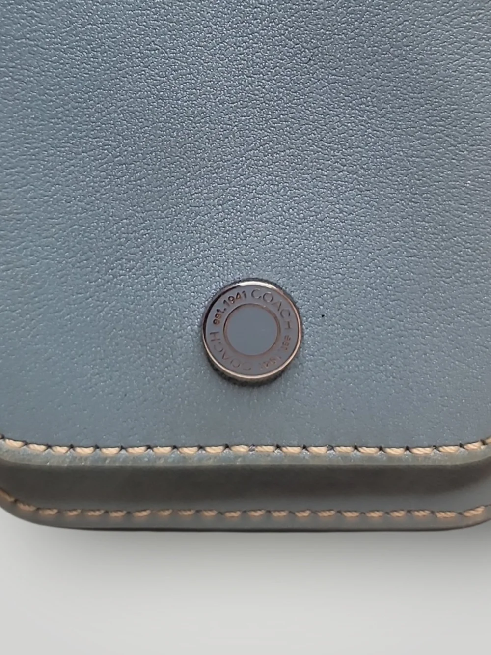 Coach light blue